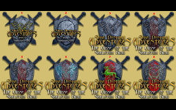 Sara Donhildi Adventures - Logo versions