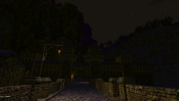 Sara Donhildi Adventures - Village bridge under the shield