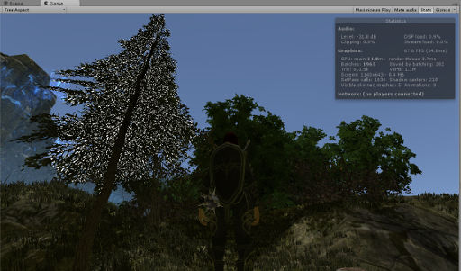 White border tree Unity 5 Sara Donhildi Adventures
